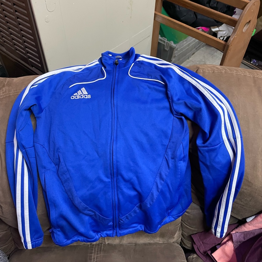 Blue Adidas Jacket